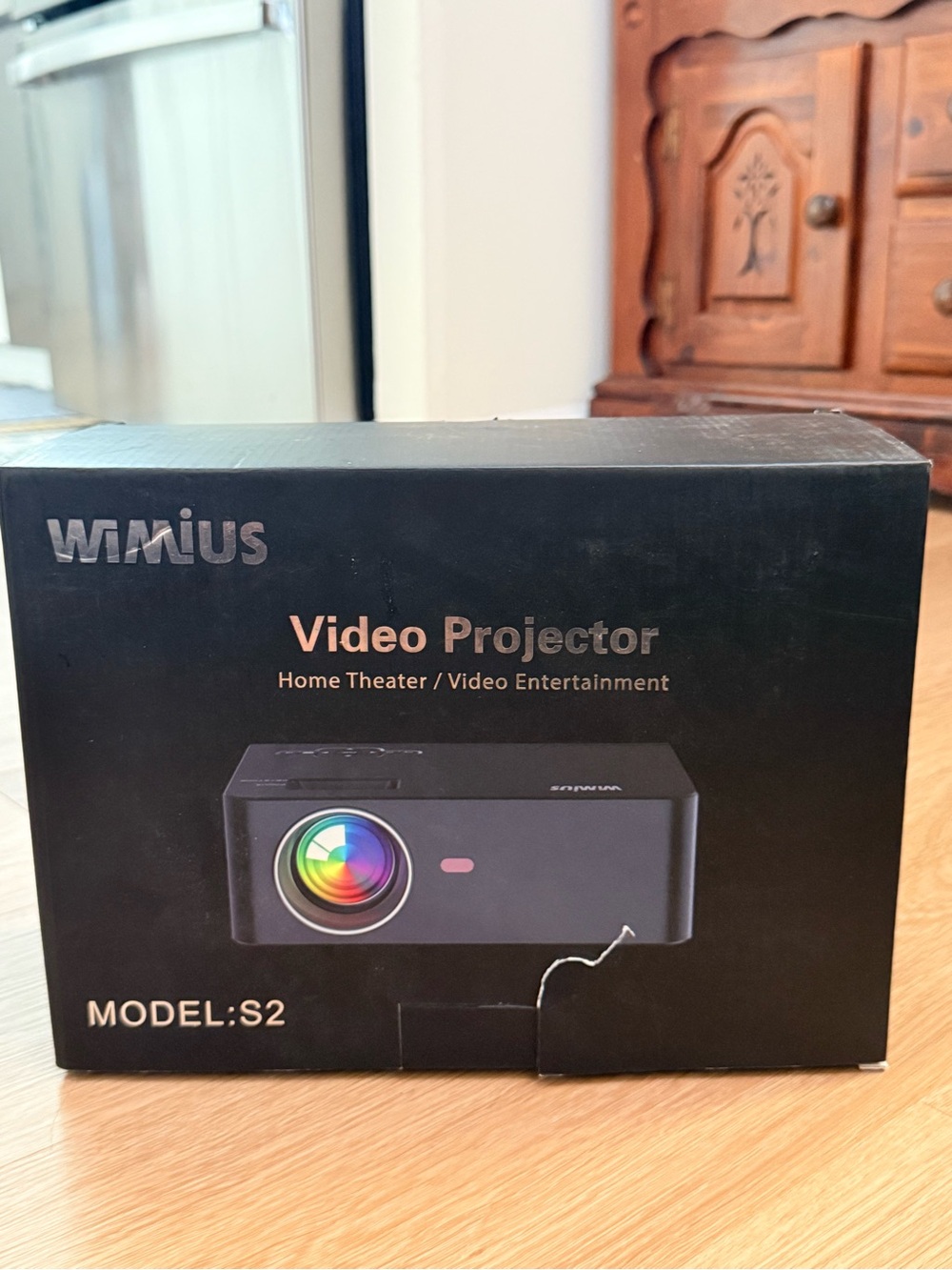 S2 Black Video Projector - Home Theater